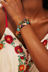 Elefanten Retro Geflochtenes Armband im modernen Stil