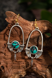 Boho Türkis Ohrringe