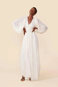 Allegory Elsa Creme Langes Kleid
