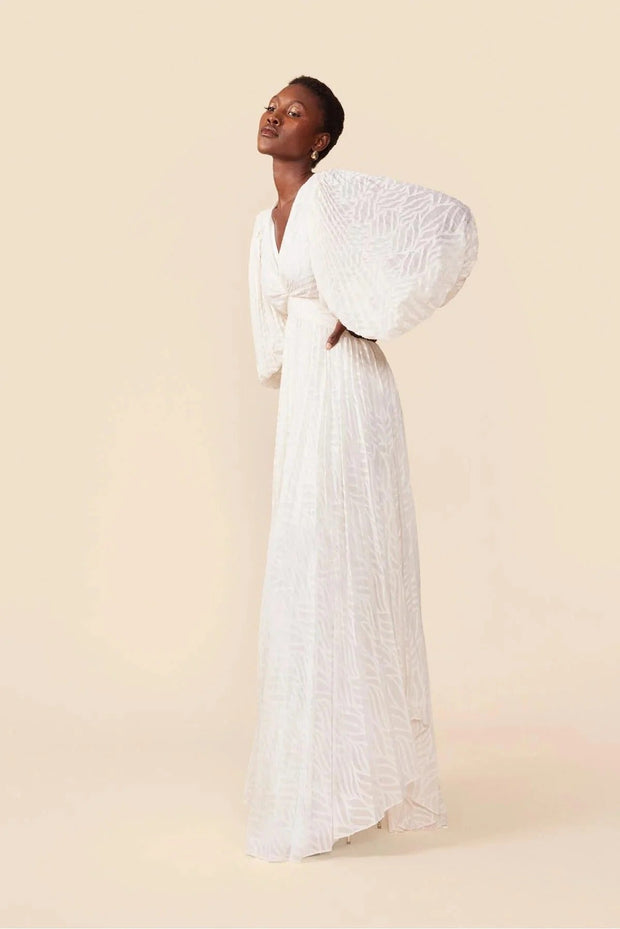 Allegory Elsa Creme Langes Kleid