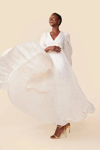 Allegory Elsa Creme Langes Kleid
