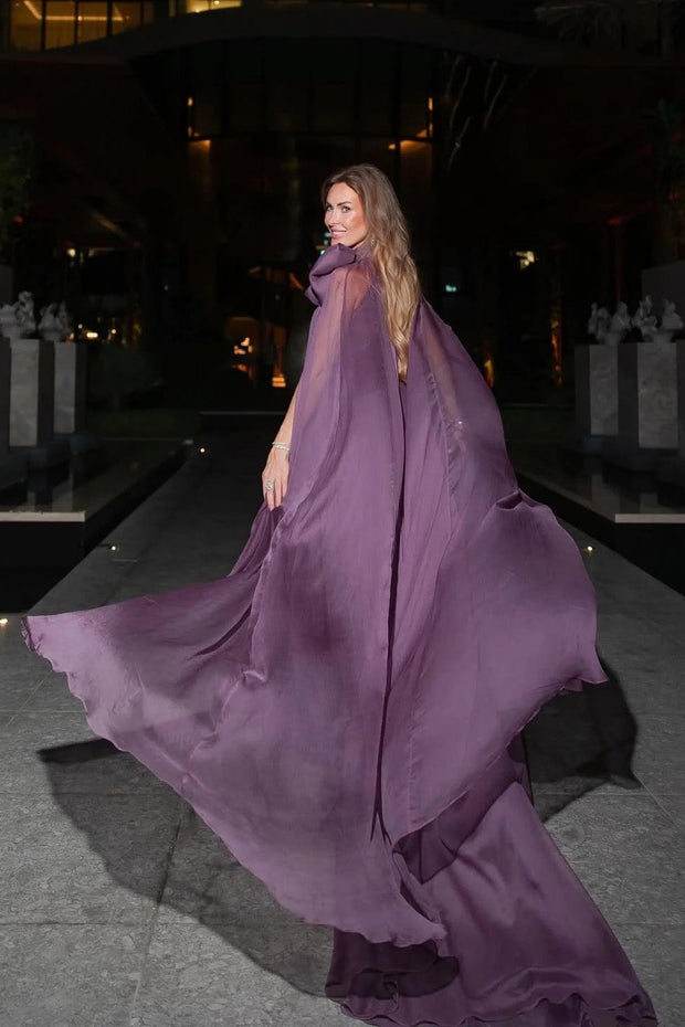 Mini-Kleid im Neckholder-Stil mit Kunstwildleder-Quasten
