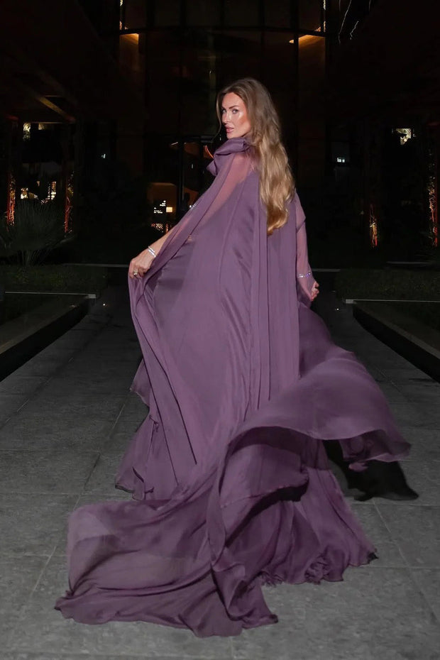 Mini-Kleid im Neckholder-Stil mit Kunstwildleder-Quasten