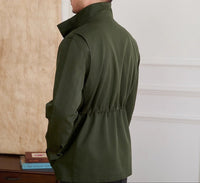 Jagdjacke aus Baumwollmischung mit Jagd-Details