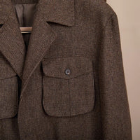 Jacke aus Wollmischung mit Reverskragen und Militärdetails