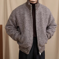 Jacke aus Wollmischung mit Wattierung