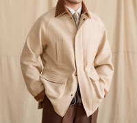 Feldjacke aus Wolle