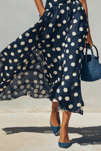 Mini-Kleid im Neckholder-Stil mit Kunstwildleder-Quasten