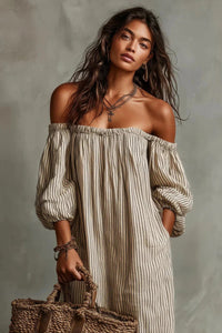 Schwarzes Chiffon-Lagen-Maxikleid mit rundem Ausschnitt und ärmellos