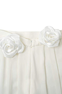 Louise Tuxedo Blumen-Hosen-Kombinationsset im modernen Stil