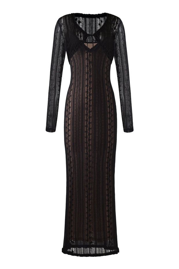 Melinda Spitzenset mit V-Neck
