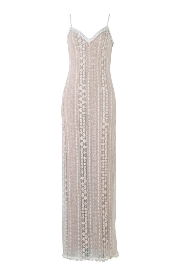 Melinda Spitzenset mit V-Neck