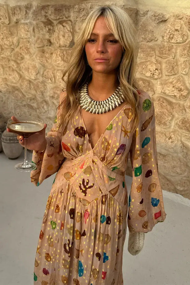 Shell Reign Kleid Petite im modernen Stil