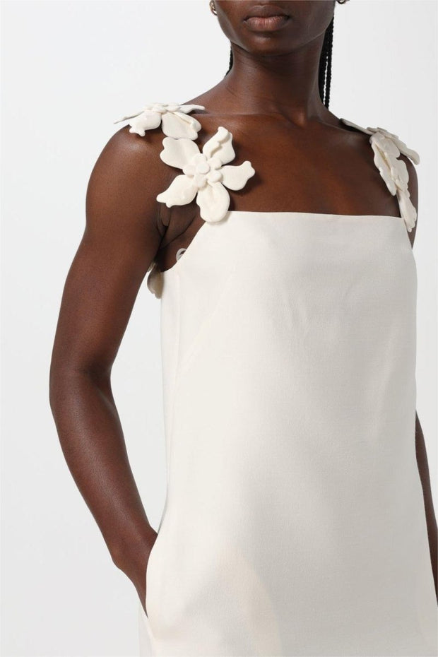 Kurzes Kleid „Roberta“ mit Blumenträgern