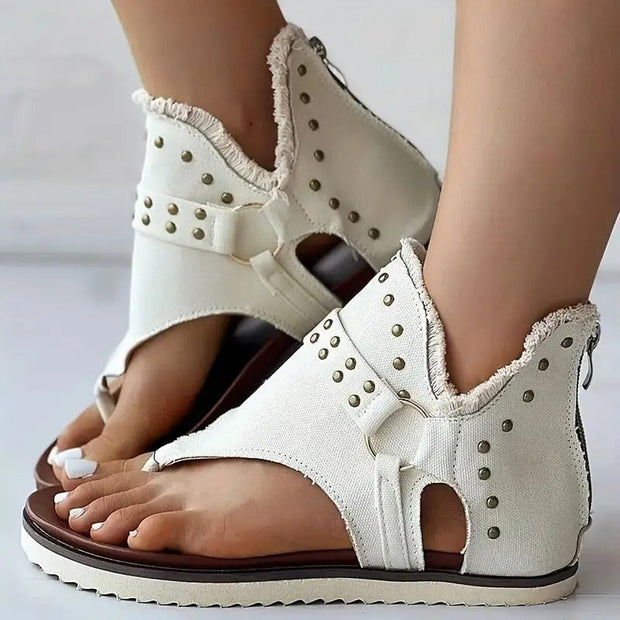 Ida - Lässige Denim-Sandalen für Damen